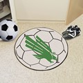 University of North Texas Mean Green Soccer Ball Rug
