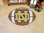 University of Notre Dame Fighting Irish Football Rug