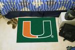 University of Miami Hurricanes Starter Rug