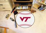 Virginia Tech Hokies Baseball Rug
