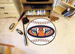 Auburn University Tigers Baseball Rug - Tigers Logo