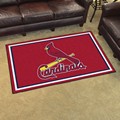 St Louis Cardinals 4x6 Rug