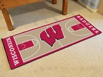 University of Wisconsin-Madison Badgers Basketball Court Runner