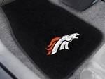 Denver Broncos Embroidered Car Mats