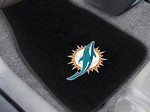 Miami Dolphins Embroidered Car Mats
