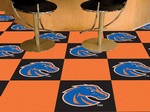 Boise State University Broncos Carpet Floor Tiles - Black