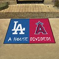 Los Angeles Dodgers - L.A. Angels House Divided Rug