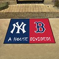 New York Yankees - Boston Red Sox House Divided Rug