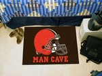 Cleveland Browns Man Cave Starter Rug