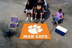 Clemson University Tigers Man Cave Tailgater Rug