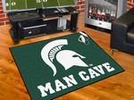 Michigan State University Spartans All-Star Man Cave Rug