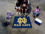 University of Notre Dame Fighting Irish Man Cave Tailgater Rug