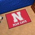 University of Nebraska Cornhuskers Man Cave Starter Rug