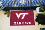 Virginia Tech Hokies Man Cave Starter Rug