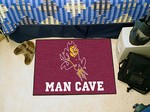 Arizona State Sun Devils Man Cave Starter Rug - Sparky