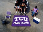 TCU Horned Frogs Man Cave Tailgater Rug