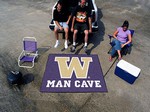 University of Washington Huskies Man Cave Tailgater Rug