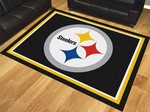 Pittsburgh Steelers 8'x10' Rug