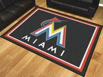 Miami Marlins 8'x10' Rug