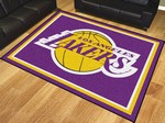 Los Angeles Lakers 8'x10' Rug