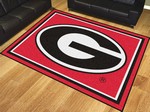 University of Georgia Bulldogs 8'x10' Rug
