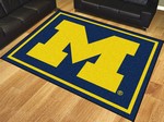 University of Michigan Wolverines 8'x10' Rug