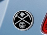 Denver Nuggets 3D Chromed Metal Car Emblem