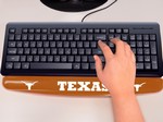 Texas Longhorns Keyboard Wrist Rest