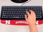 University of Nebraska Cornhuskers Keyboard Wrist Rest