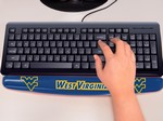 West Virginia University Mountaineers Keyboard Wrist Rest