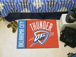 Oklahoma City Thunder Starter Rug - Uniform Inspired