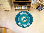 Miami Dolphins 27" Roundel Mat