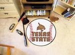 Texas State University Bobcats Baseball Rug