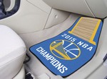 Golden State Warriors Championship Carpet Car Mats