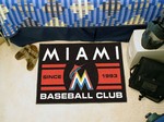 Miami Marlins Baseball Club Starter Rug