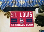 St Louis Cardinals Baseball Club Starter Rug