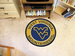 West Virginia University Mountaineers 27" Roundel Mat