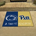 Penn State Nittany Lions - Pitt Panthers House Divided Rug