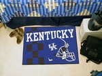 Kentucky Wildcats Starter Rug - Uniform Inspired