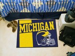 Michigan Wolverines Starter Rug - Uniform Inspired