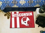 Wisconsin Badgers Starter Rug - Uniform Inspired