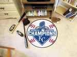 Kansas City Royals World Series Champions Baseball Rug
