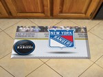 New York Rangers Scraper Floor Mat - 19" x 30"