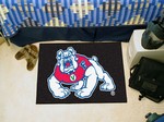 Fresno State Bulldogs Starter Rug - Black