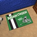 North Texas Mean Green Starter Rug - Uniform Inspired
