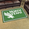 University of North Texas Mean Green 4x6 Rug