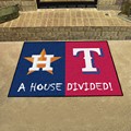 Houston Astros - Texas Rangers House Divided Rug