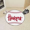 University of Nebraska Cornhuskers Baseball Rug