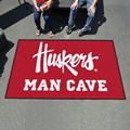 University of Nebraska Man Cave Ulti-Mat Rug - Huskers Logo
