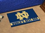 University of Notre Dame World's Best Dad Starter Rug